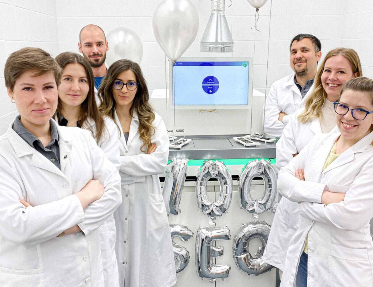 100th sequencing of The Genomics on the Illumina NovaSeq 6000